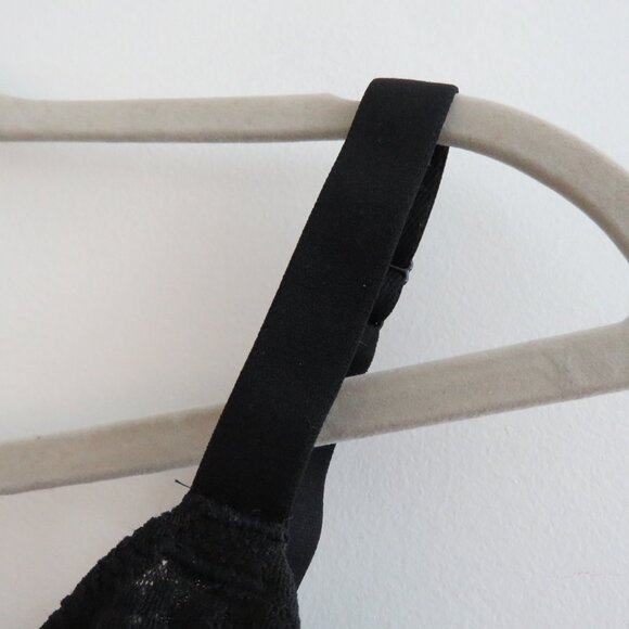 WACOAL Halo Lace Moulded Bra in Black Floral - Size 32G - Picture 5 of 12